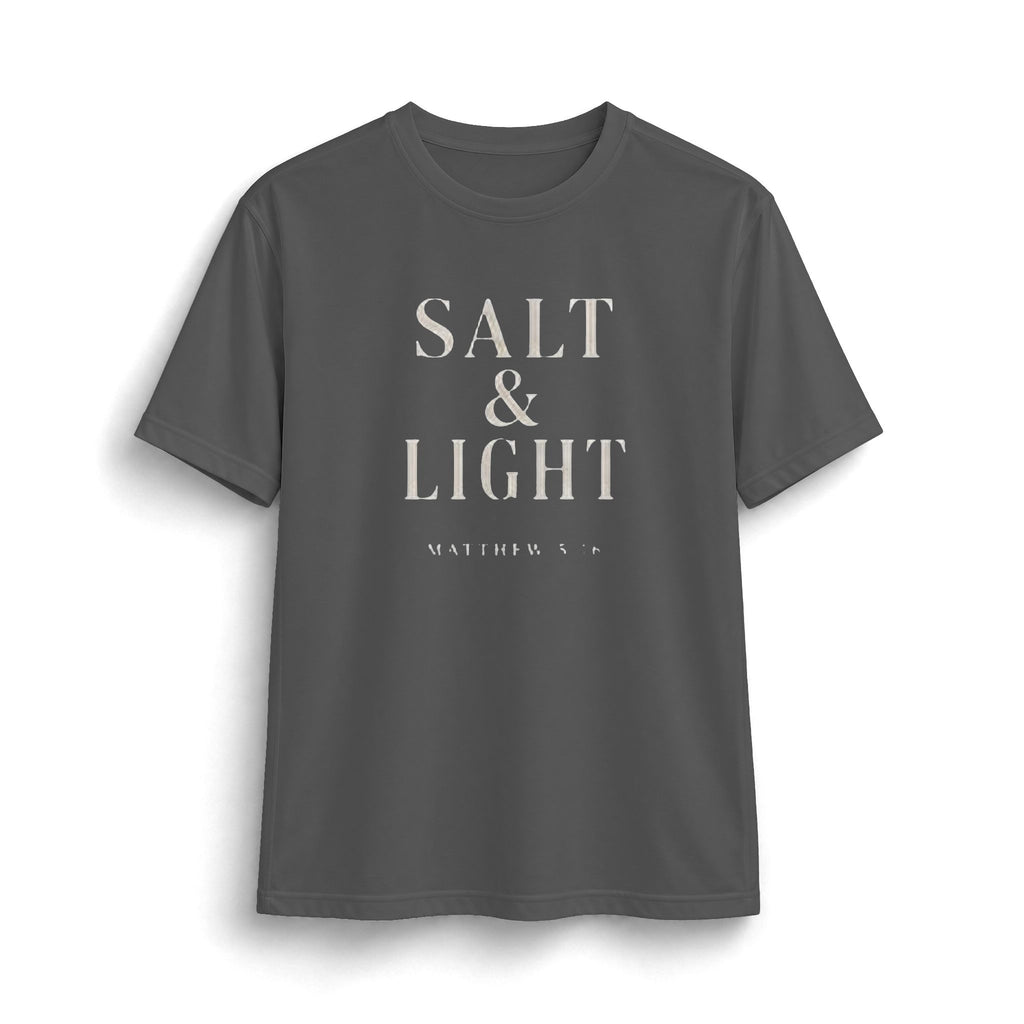 Salt & Light Graphic Tee – Inspirational Christian Shirt