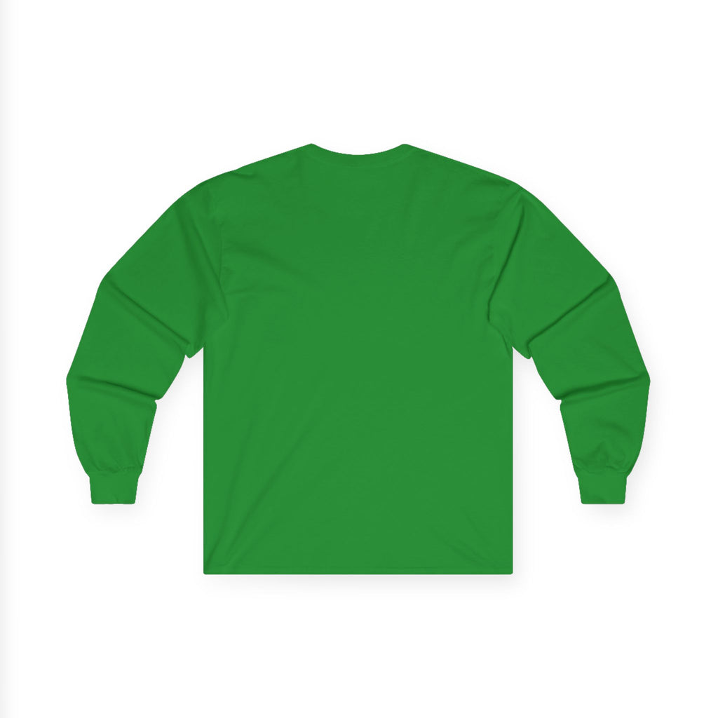Jesus Saves Long Sleeve Tee — Romans 10:9 Christian Faith Shirt