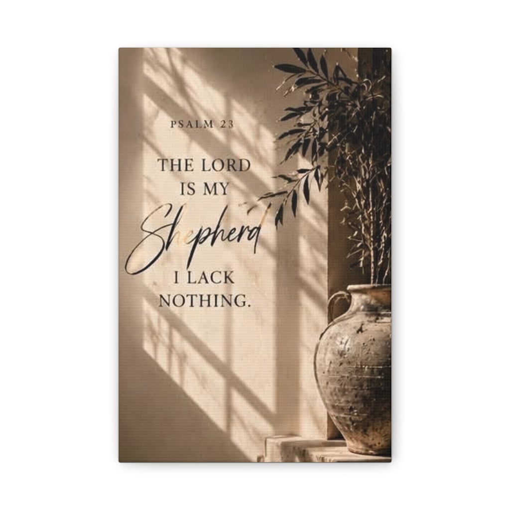 Psalm Scripture Wall Art | Christian Bible Verse Print | Faith-Inspired Home Decor