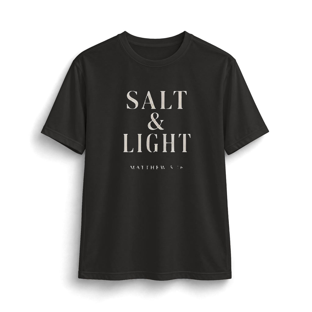 Salt & Light Graphic Tee – Inspirational Christian Shirt