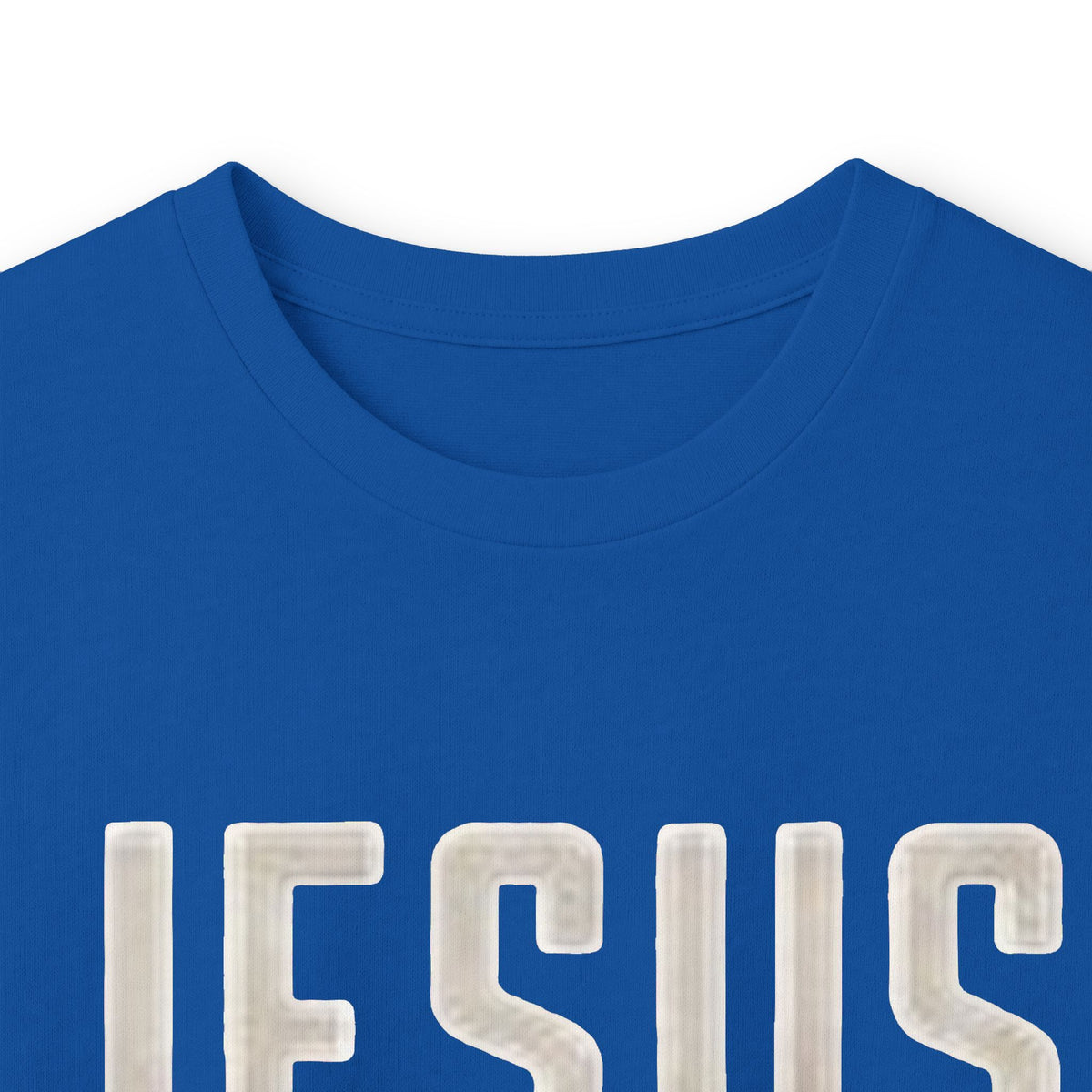 Jesus Saves Long Sleeve Tee — Romans 10:9 Christian Faith Shirt