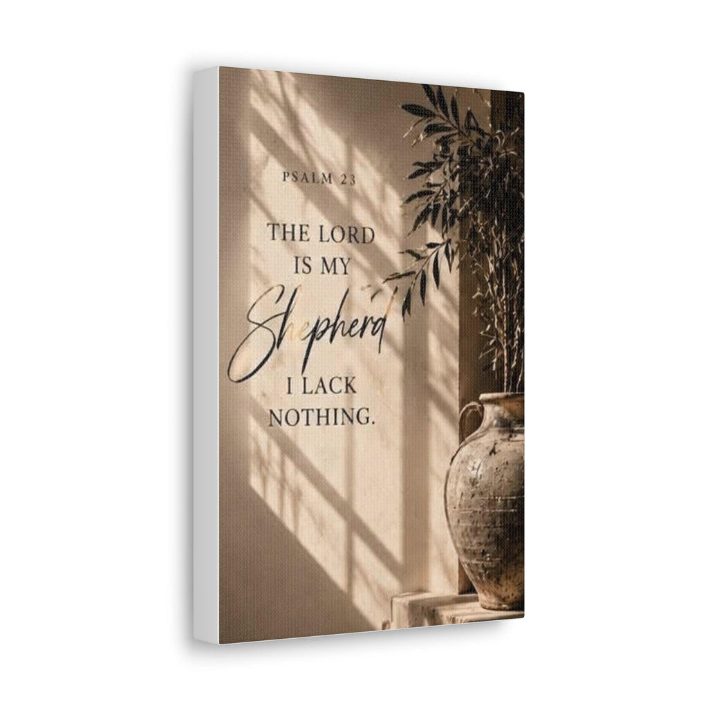 Psalm Scripture Wall Art | Christian Bible Verse Print | Faith-Inspired Home Decor