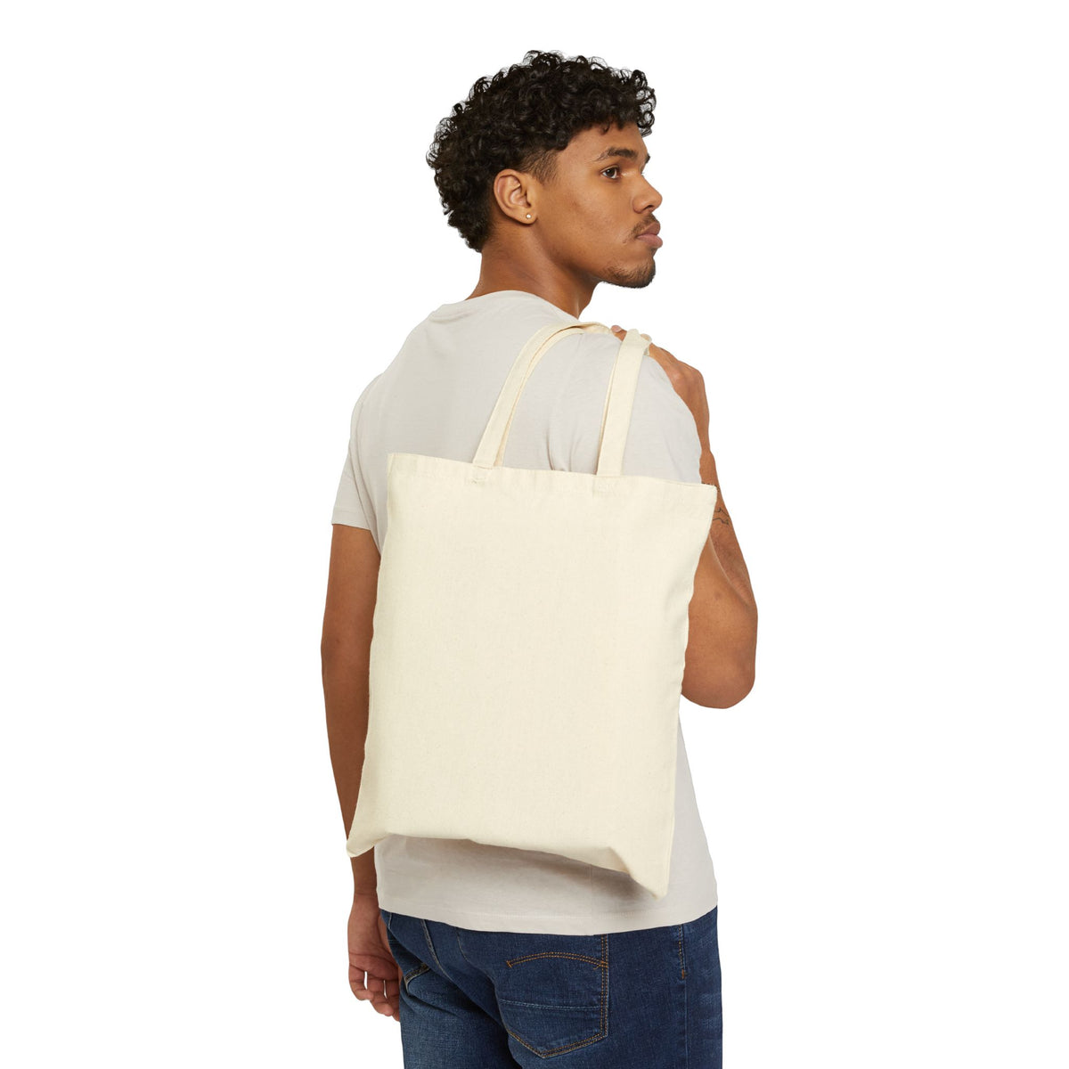 Sun Design Cotton Canvas Tote Bag | Eco-Friendly Shopping Bag, Boho Tote, Gift for Oracle Lovers, Reusable Grocery Bag