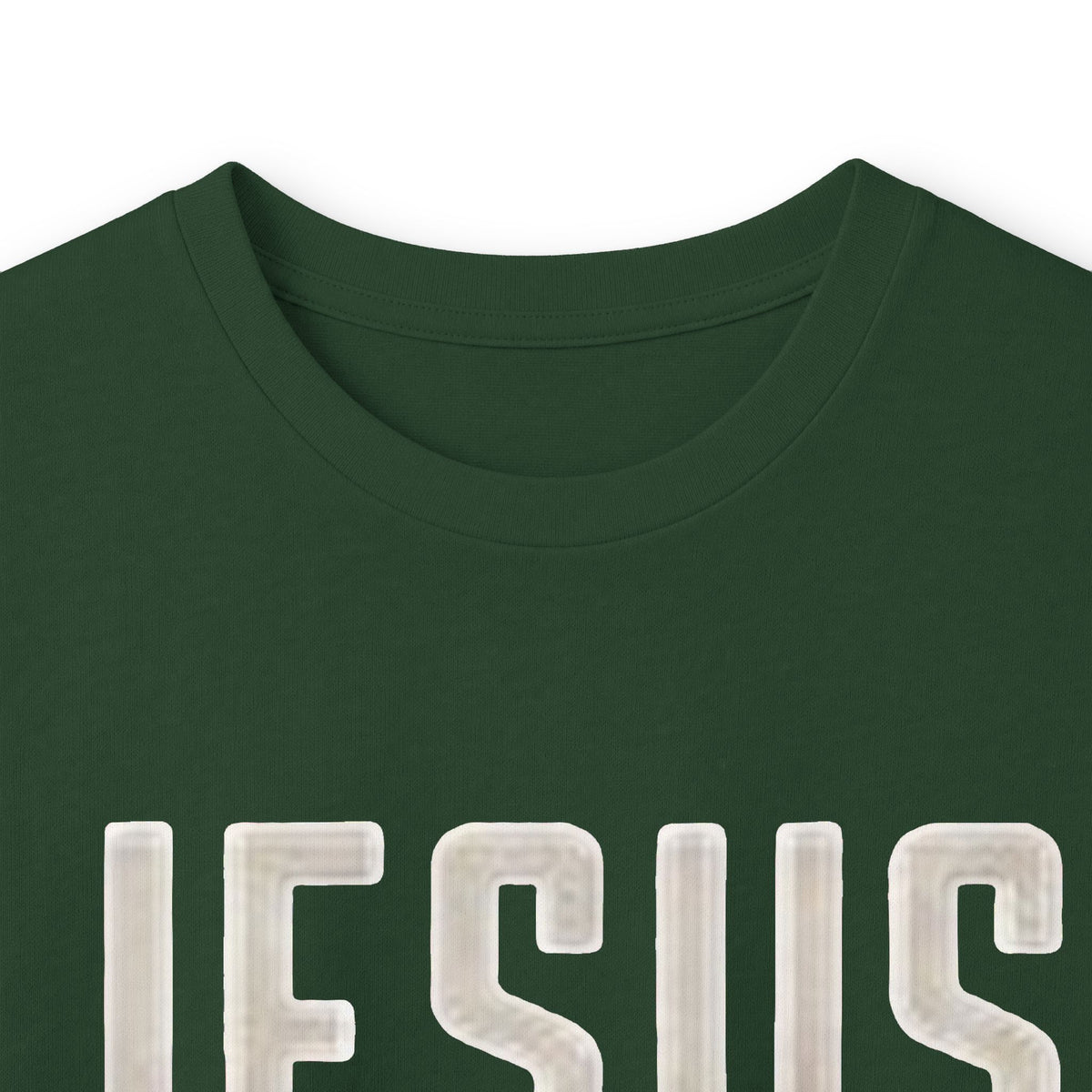 Jesus Saves Long Sleeve Tee — Romans 10:9 Christian Faith Shirt
