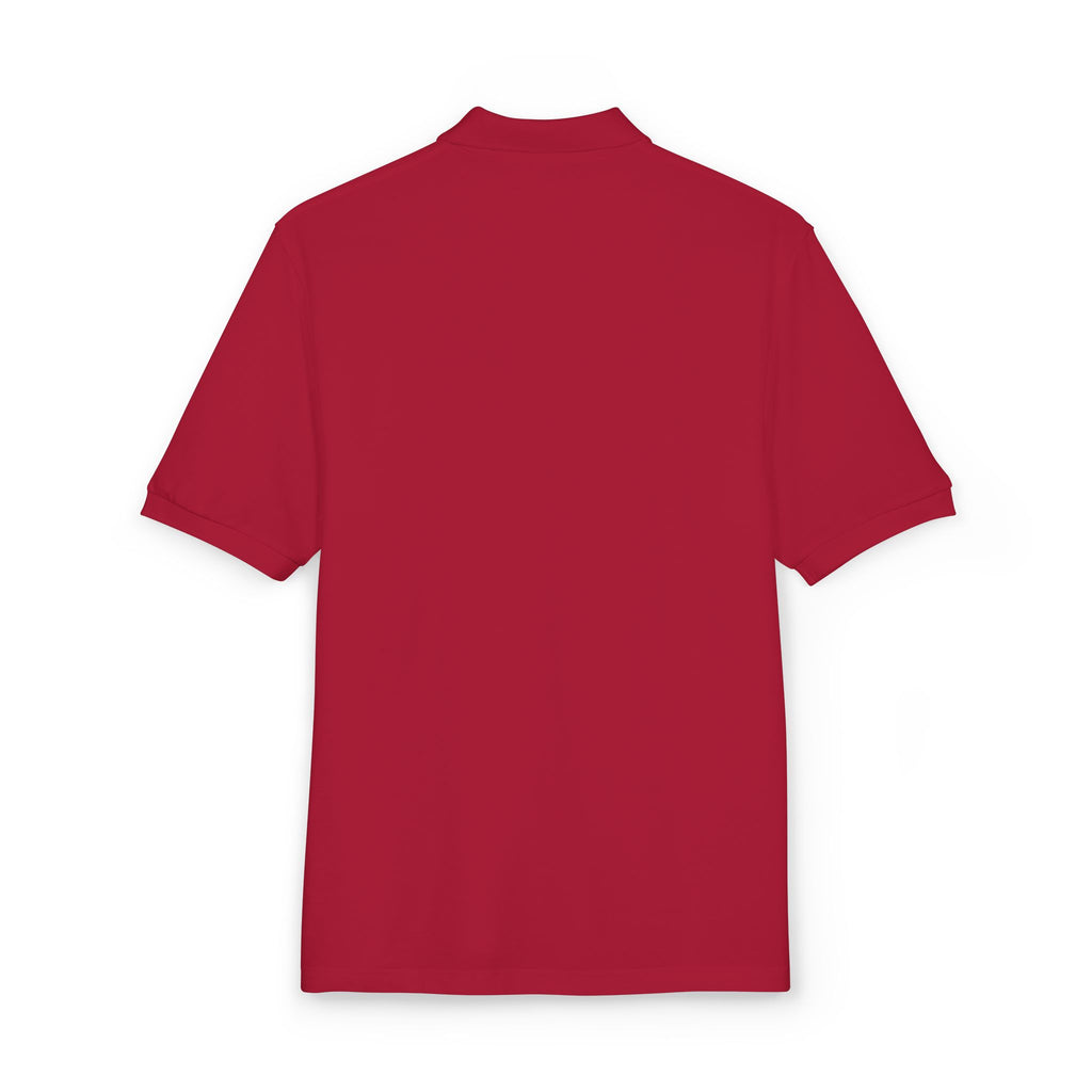 Embroidered Cross Polo Shirt