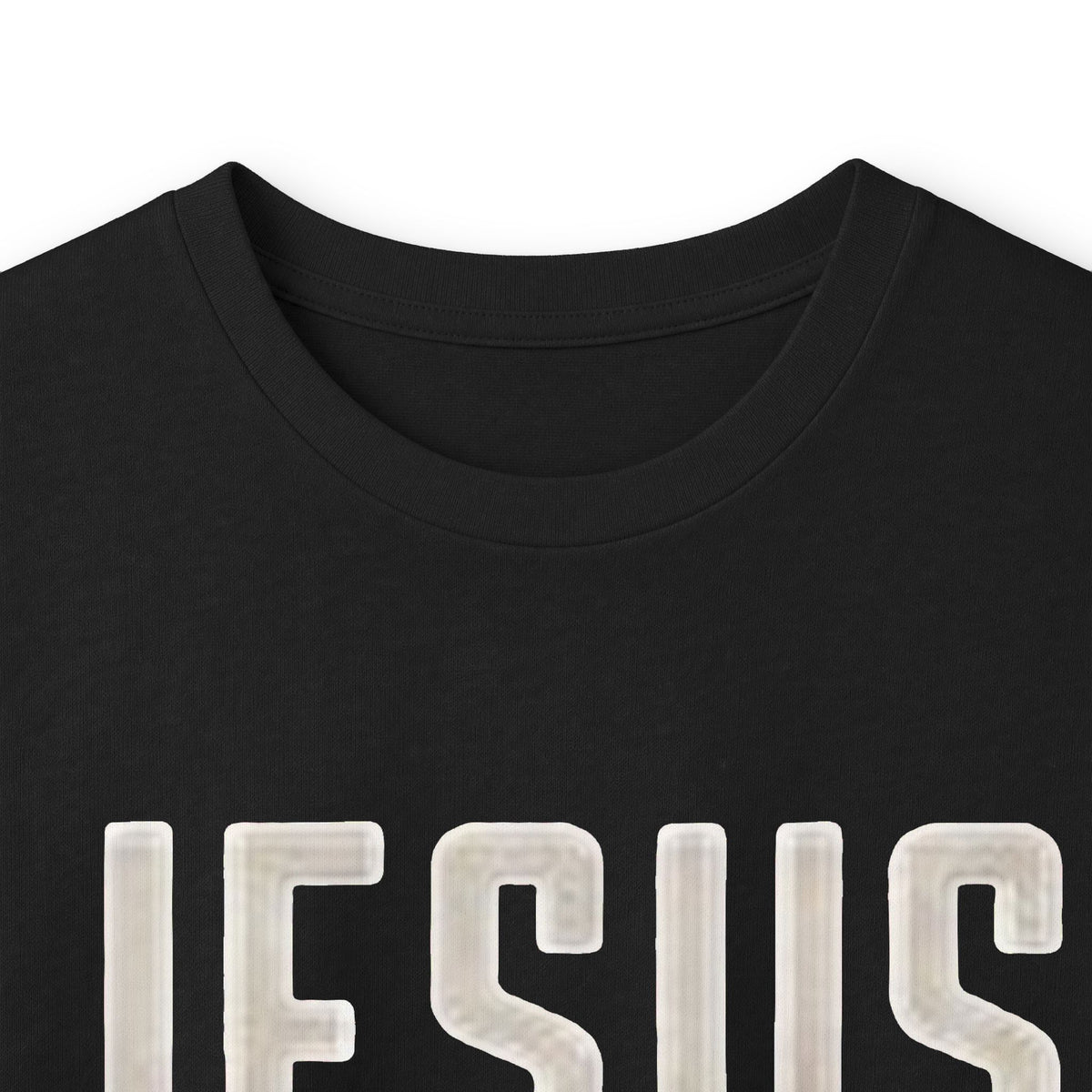 Jesus Saves Long Sleeve Tee — Romans 10:9 Christian Faith Shirt