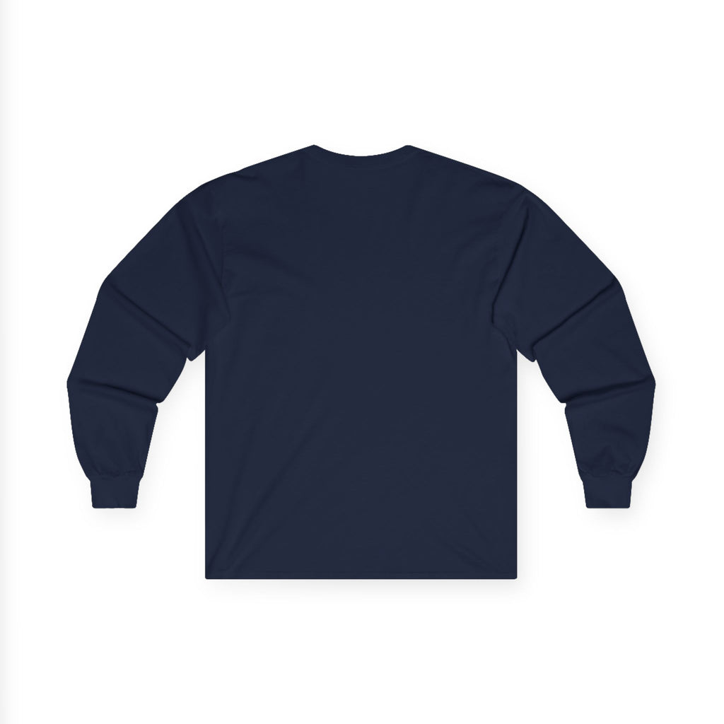 Jesus Saves Long Sleeve Tee — Romans 10:9 Christian Faith Shirt
