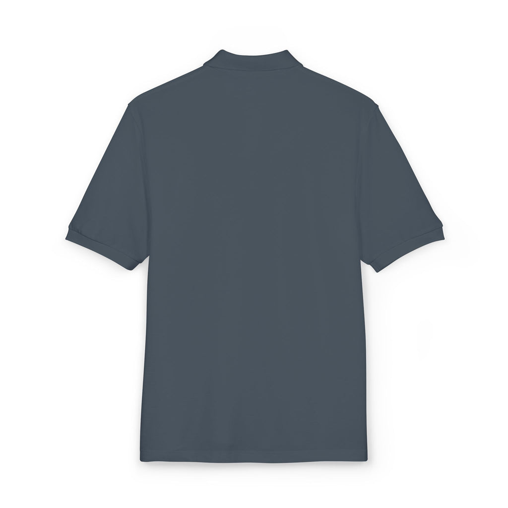 Embroidered Cross Polo Shirt
