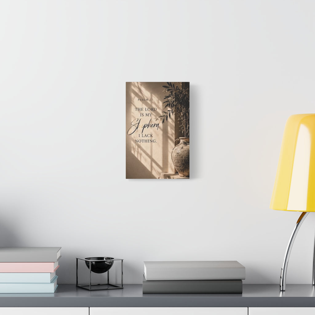Psalm Scripture Wall Art | Christian Bible Verse Print | Faith-Inspired Home Decor
