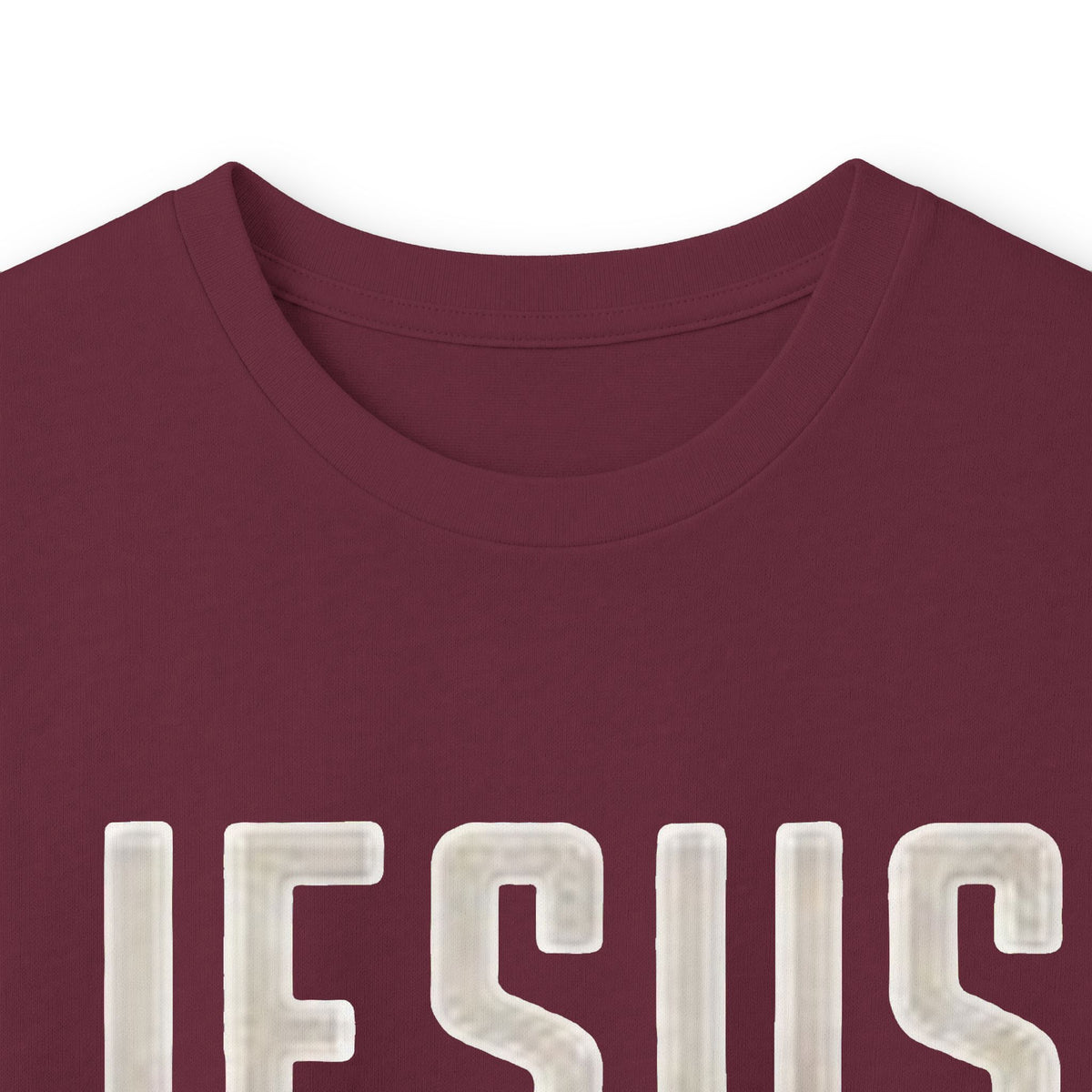 Jesus Saves Long Sleeve Tee — Romans 10:9 Christian Faith Shirt