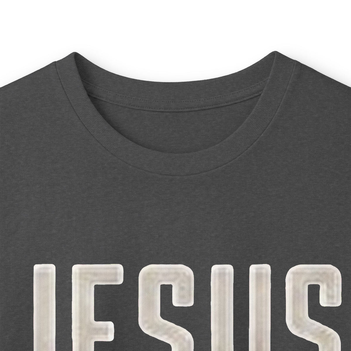Jesus Saves Long Sleeve Tee — Romans 10:9 Christian Faith Shirt