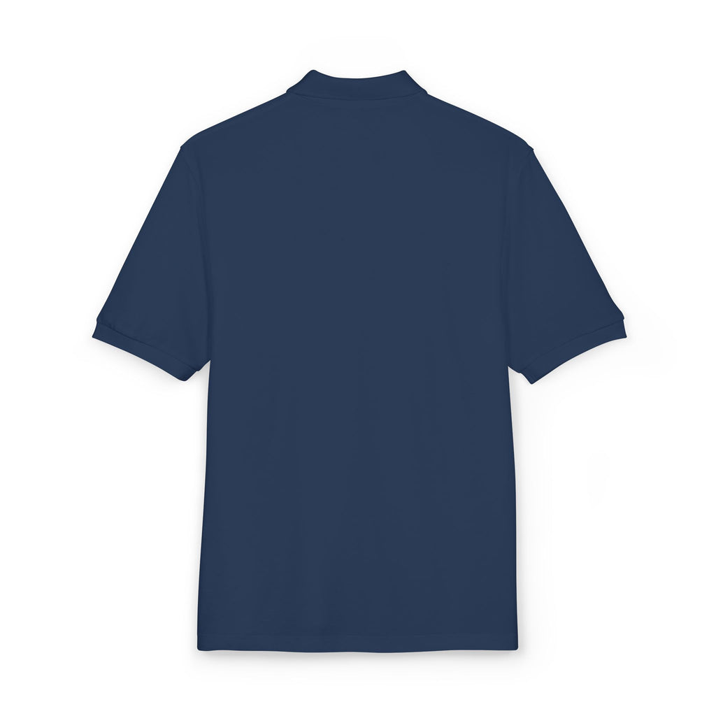 Embroidered Cross Polo Shirt