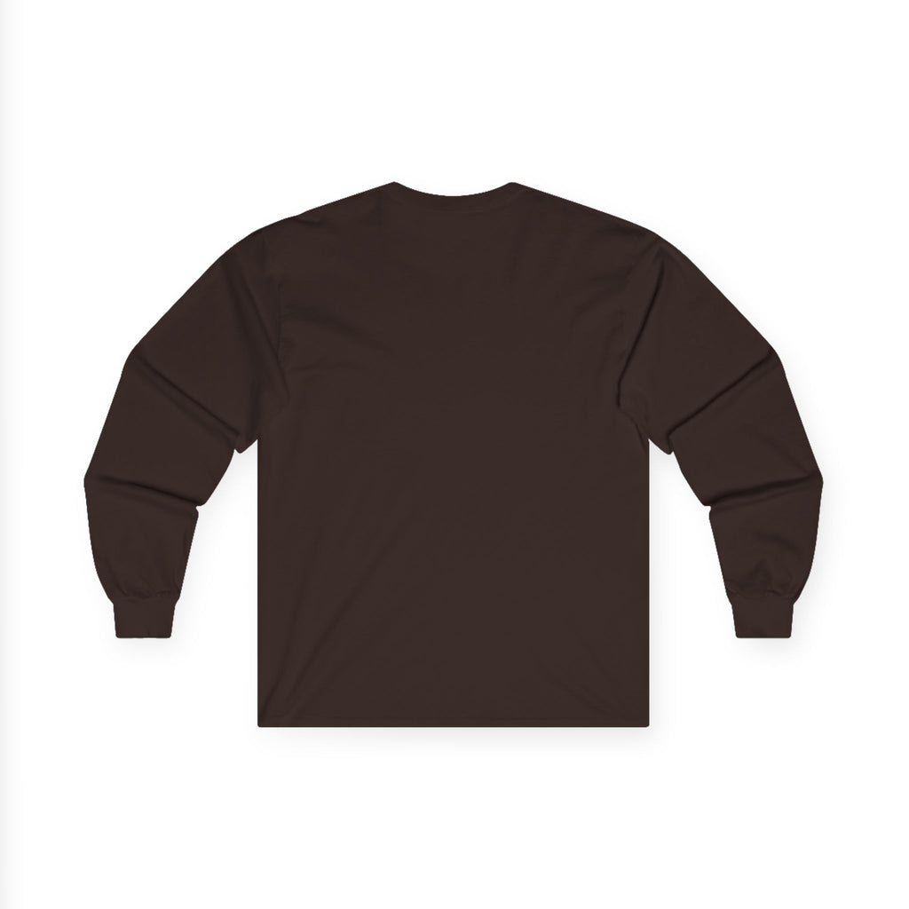 Jesus Saves Long Sleeve Tee — Romans 10:9 Christian Faith Shirt